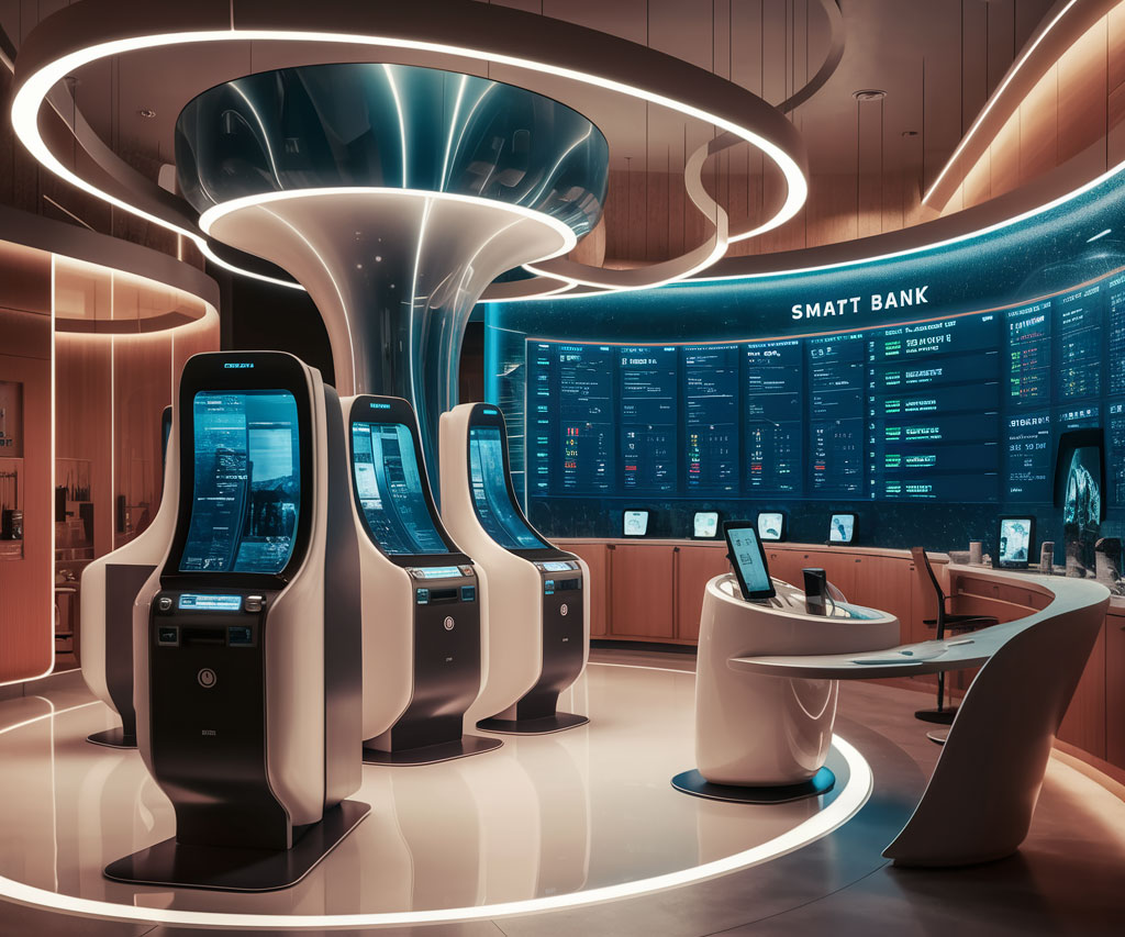 smart digital banking kiosk