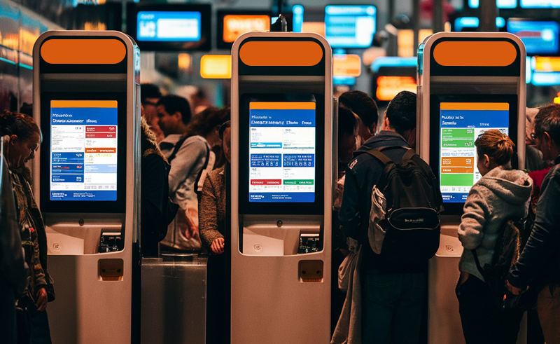 The Role of Self-service Kiosks in Public Transportation Sector