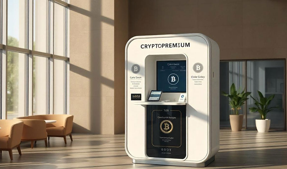 Bitcoin kiosk machine