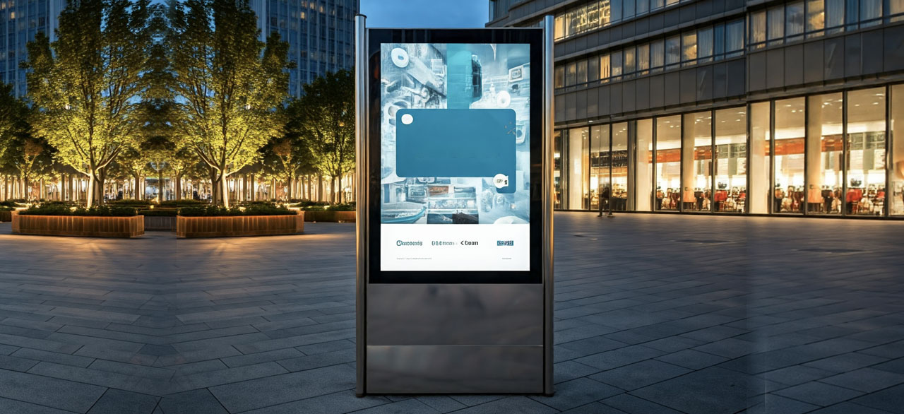 Smart city kiosks advertising