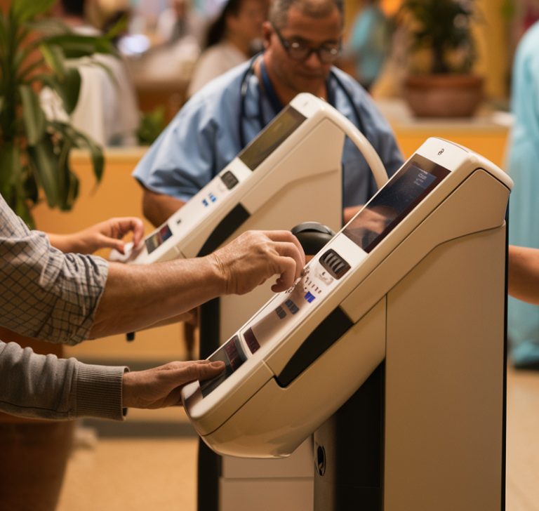 using rfid in kiosk machine