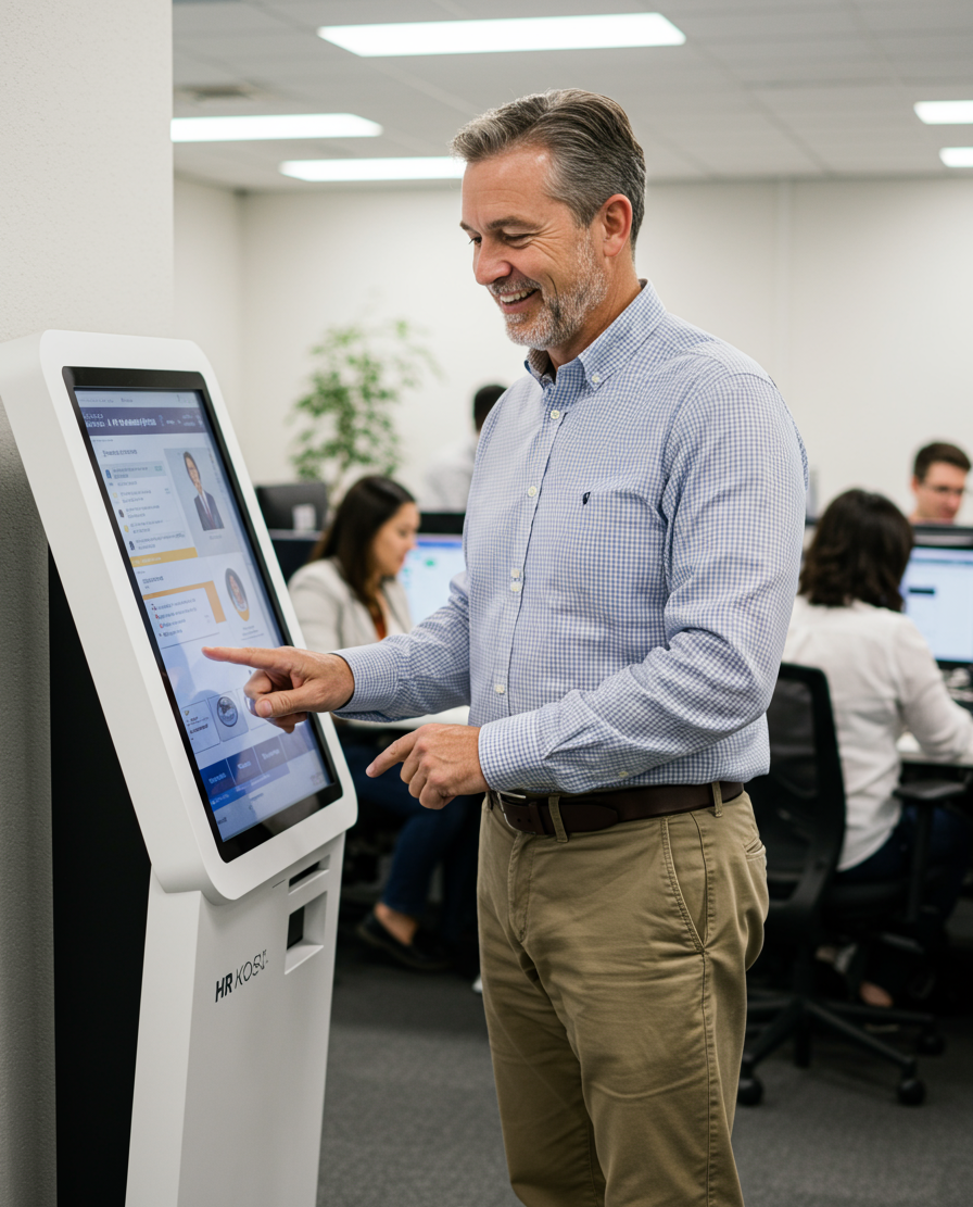 HR kiosk machine