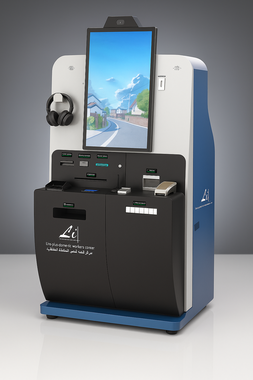 Tadbeer Visa Processing Kiosk machine