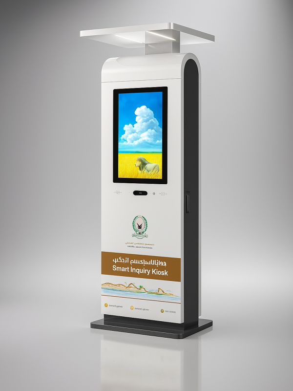 sharjah government-smart inquiry kiosk
