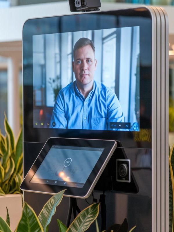 video conferencing kiosk solution