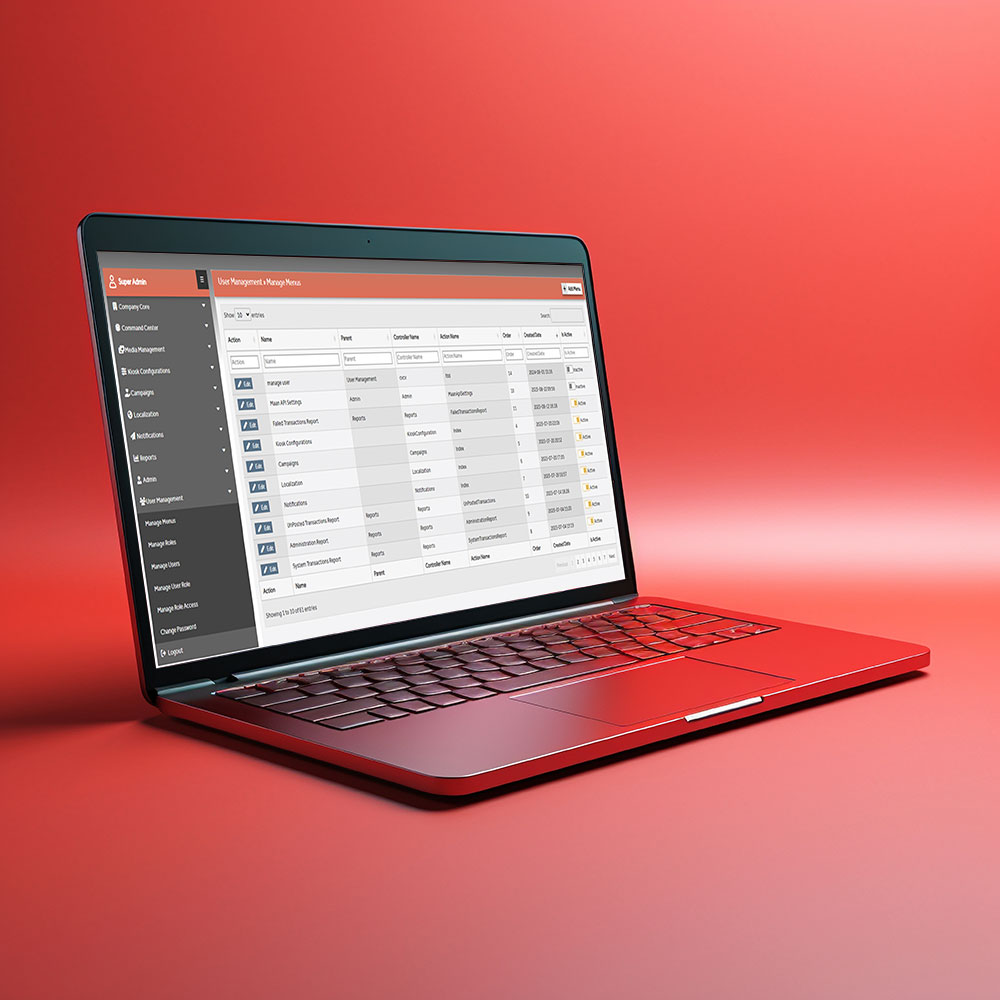 Kiosk management system