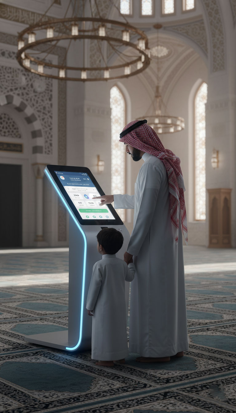 kiosk machine saudi arabia