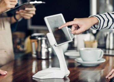 Counter top self ordering kiosk for restaurants