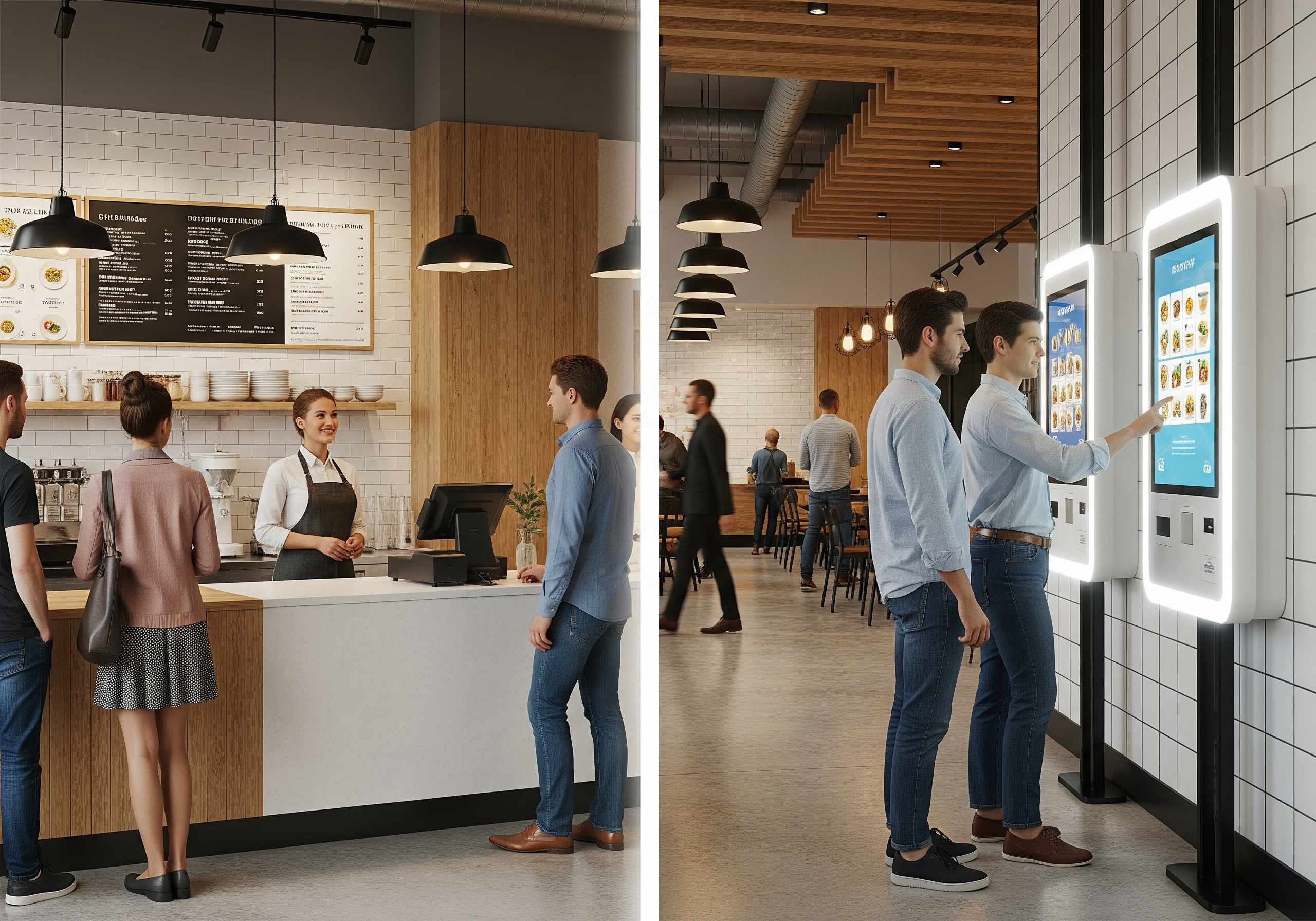 self service restaurant kiosk