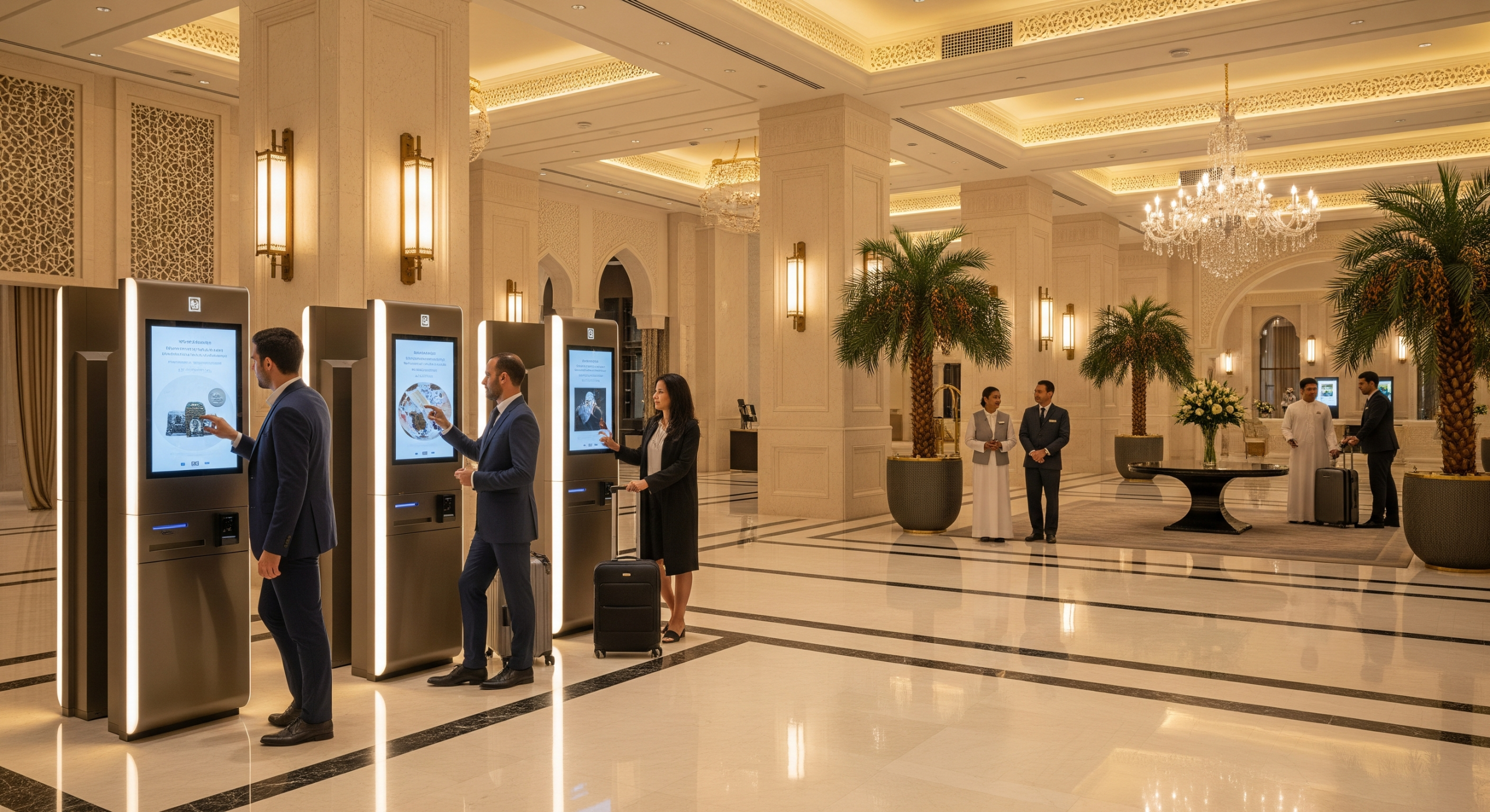 Hotel Check-in Kiosks in Middle East Hospitality