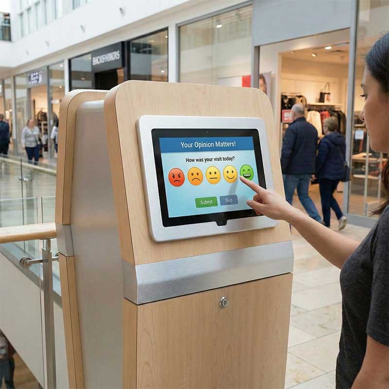 retail feedback kiosk