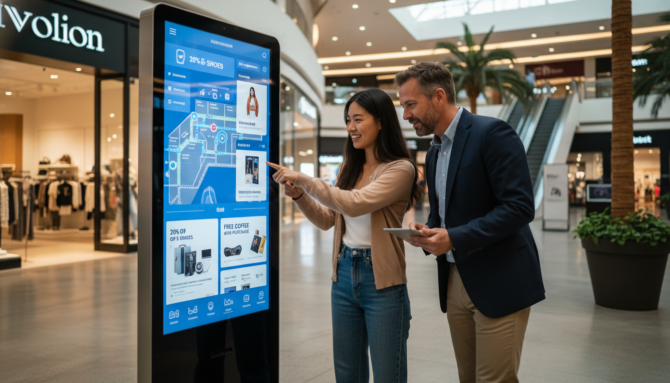 Interactive Display Kiosks and Customer Engagement: Explained