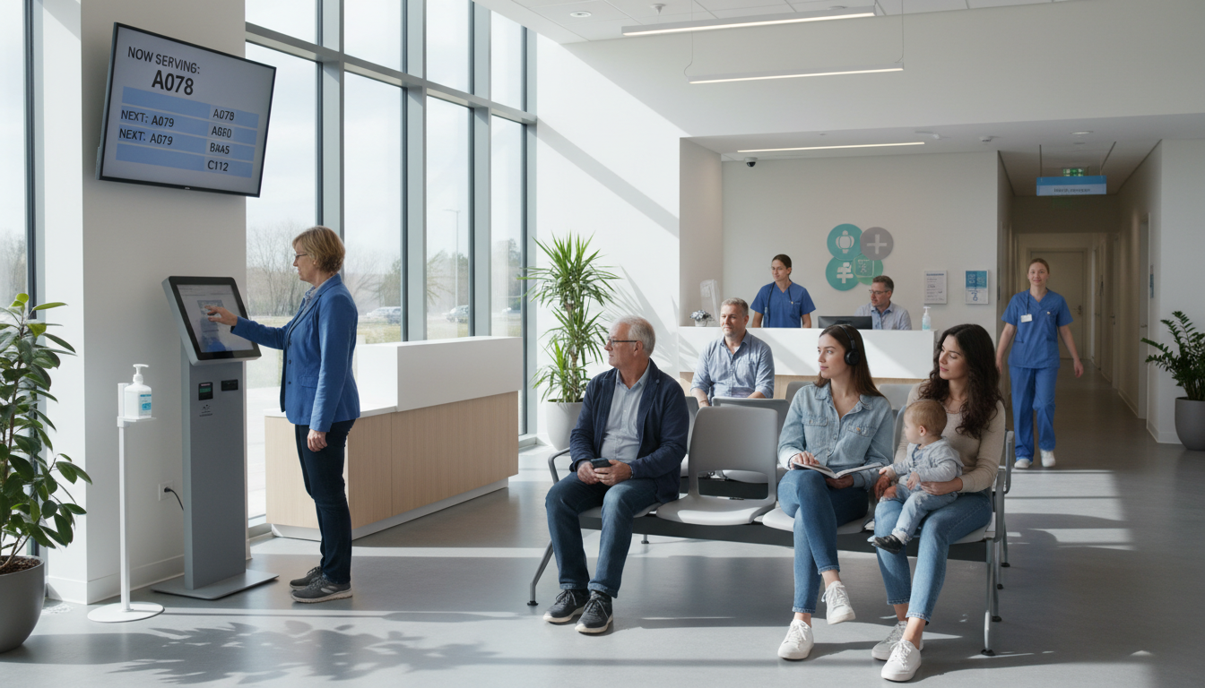 Queue Management System for healthcare