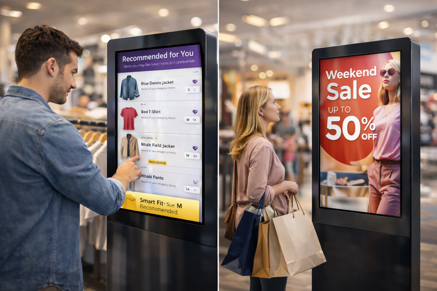 Self service kiosk machine