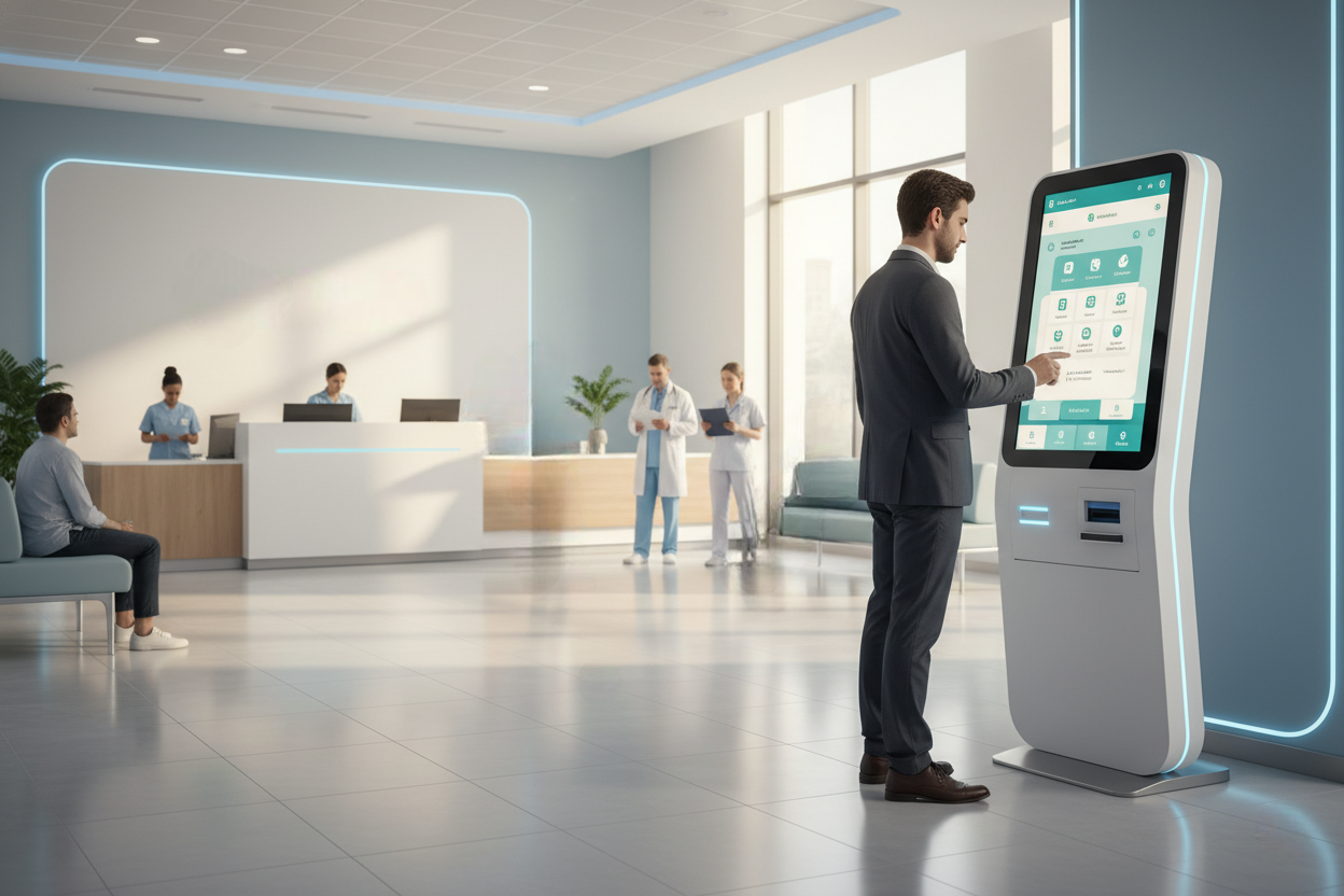 Why Hospitals in Saudi Arabia should deploy Patient check-in Kiosks?
