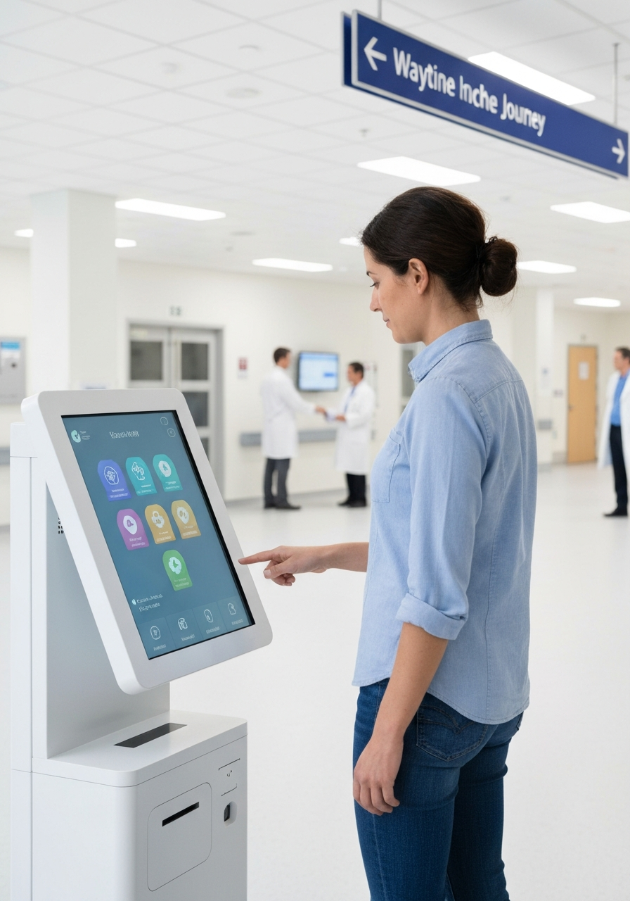 self service check in kiosk