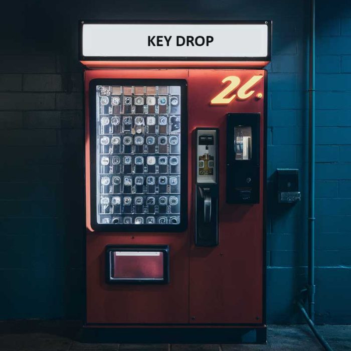 key drop machine