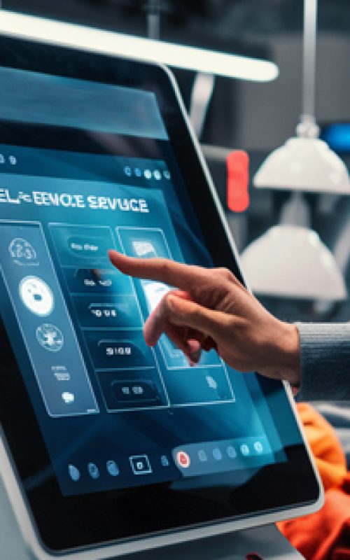 kiosk machine laundry