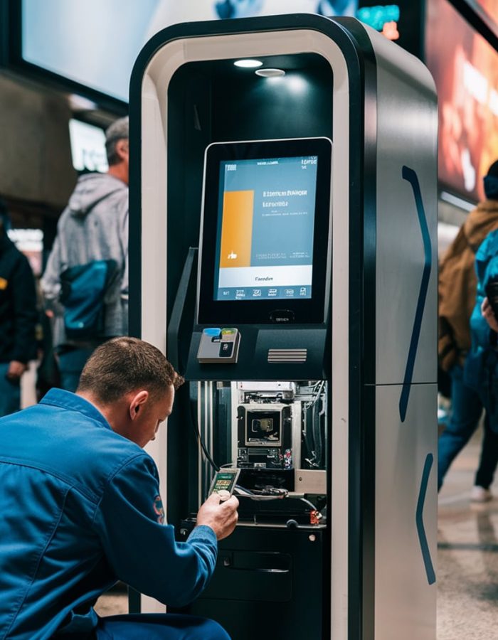 kiosk machine maintenance